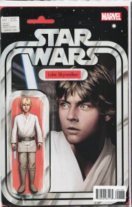 Star Wars #1 Luke Figure Cover (2015) Star Wars