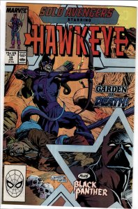 Solo Avengers #19 (1989) Hawkeye