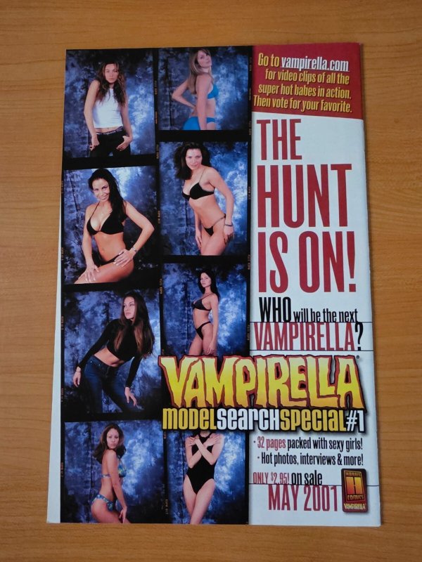 Vampirella Preview Edition #1 ~ NEAR MINT NM ~ 2001 Harris Comics