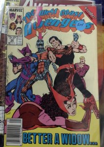 WEST COAST AVENGERS # 44 1989 marvel scarlet witch vision 1st john walker usagen