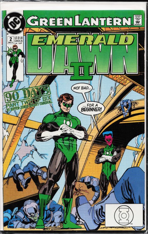Green Lantern: Emerald Dawn II #2 (1991) Green Lantern