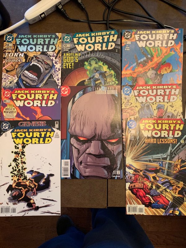 New Gods Mega Set!  63 issues, 3 series from 1989-98 (see description)  Byrne!