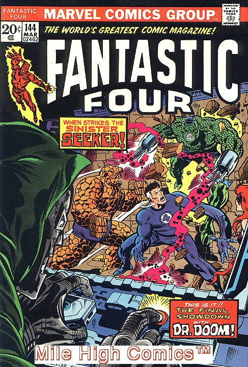 FANTASTIC FOUR  (1961 Series)  (MARVEL) #144 Fine Comics Book