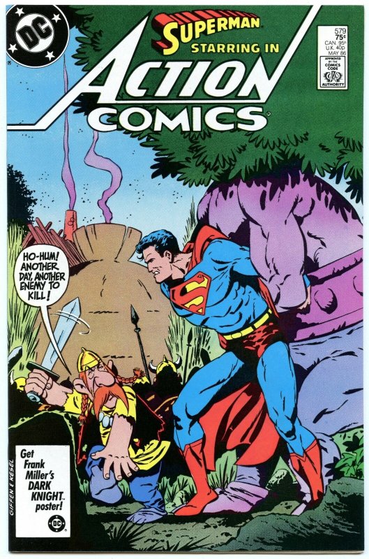 Action Comics 579 May 1986 NM- (9.2)