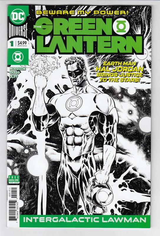 GREEN LANTERN (2018 DC) #1 VARIANT MIDNIGHT RELEASE NM