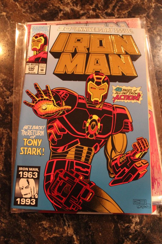 IRON MAN #290 (Marvel,1993) Condition NM+