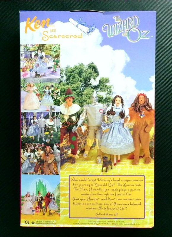 Ken as Scarecrow, The Wizard of Oz, Mattel, 1999