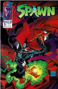 Spawn #1, 1st Printing, NEAR PERFECT COPY!