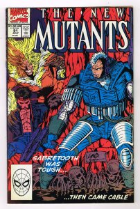 The New Mutants #91 (1990)  First Appearance of Hump and Brute Marvel Comics