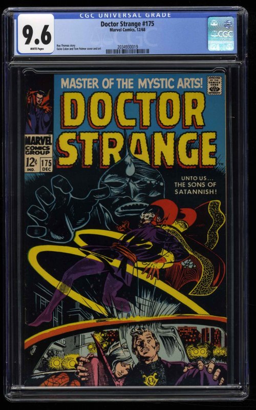 Doctor Strange #175 CGC NM+ 9.6 White Pages