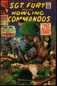 Sgt. Fury And His Howling Commandos--#46----COMIC BOOK--Marvel--VG