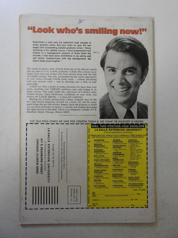 Amazing Adventures #35 (1976) VG/FN Condition! ink bc