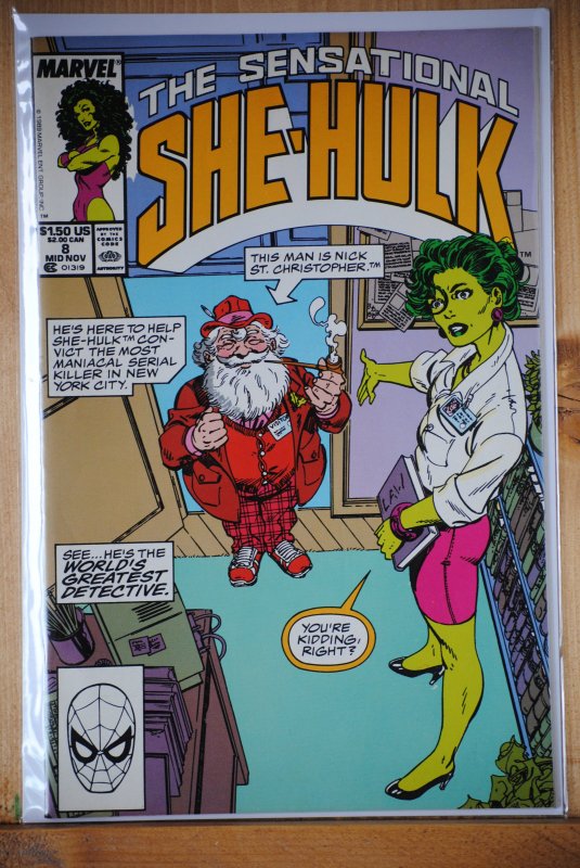 The Sensational She-Hulk #8 (1989)