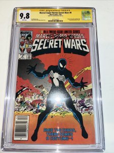 Marvel Super Heroes Secret Wars (1984) #8 (CGC 9.8 SS) Signed Shooter Newsstand