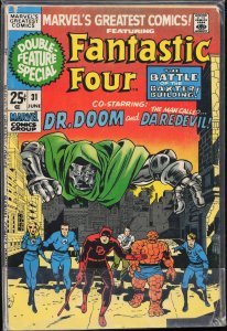 Marvel's Greatest Comics #31 (1971) Fantastic Four