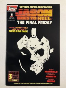 JASON GOES TO HELL THE FINAL FRIDAY 1 OF 3 1ST JASON VF VERY FINE 8.0 TOPPS