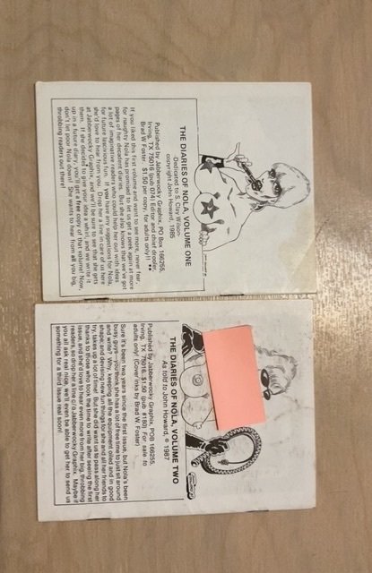 The Diaries of Nola Volume 1 & 2 by John Howard and Brad Foster