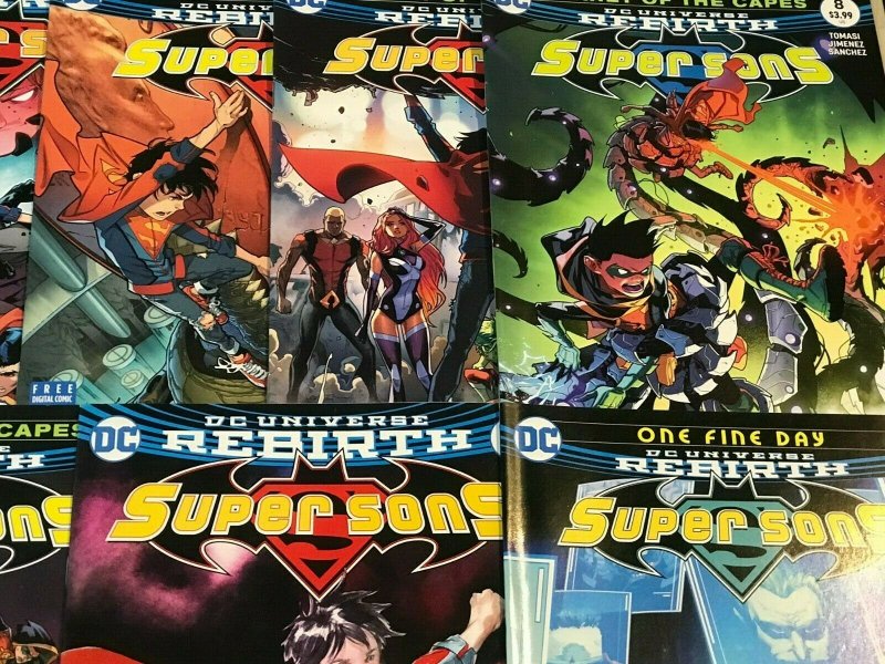 SUPER SONS#2-12 VF/NM LOT 2017 (13 BOOKS) DC COMICS