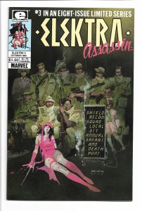 Elektra: Assassin #3 (1986) VF/NM