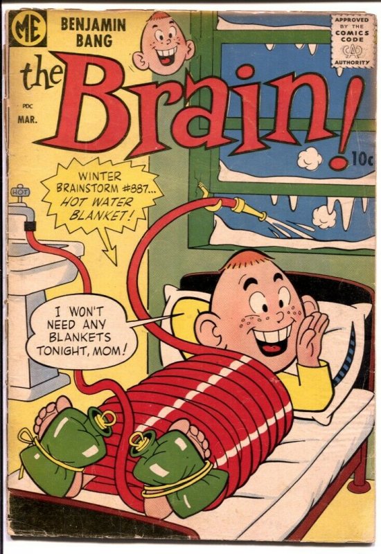 Brain #7 1958-ME-final issue-bizarre series-G