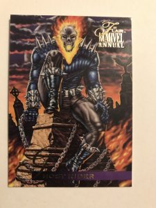 GHOST RIDER #123 card : Marvel Annual 1995 Flair; NM/M; base, Fantastic Four