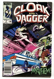 Cloak and Dagger #5-1985 Marvel 1st MEYHEM-Newsstand 