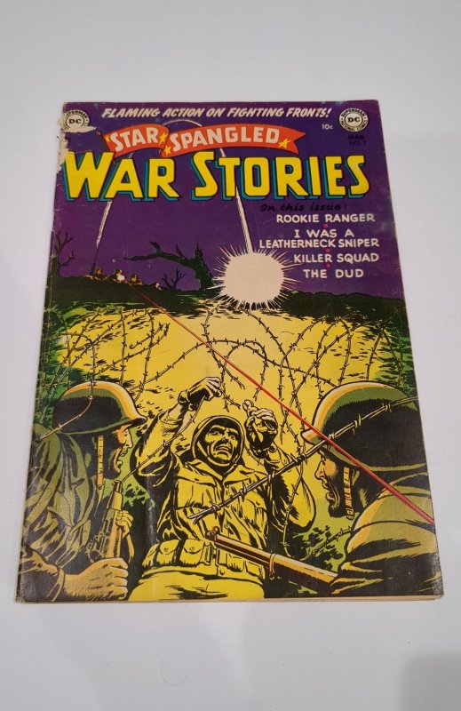 Star Spangled War Stories #7 (1953) Good 2.0