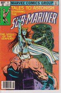 Marvel Comics! Tales to Astonish starring the Sub-Mariner! Issue #9! 