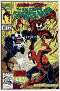 SPIDER-MAN #362, NM, Carnage, Venom, Amazing, 1963, more ASM in store