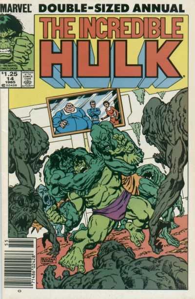 Incredible Hulk (1968 series) Annual #14, VF+ (Stock photo)