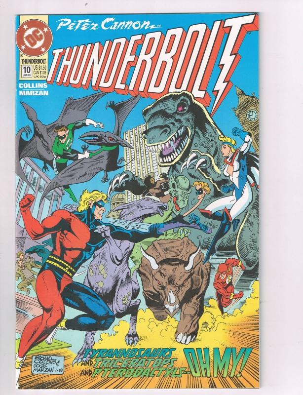 Peter Cannon Thunderbolt (1992) #10 DC Comic Book Justice League Europe HH2