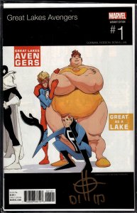 Great Lakes Avengers #1 Hip Hop Variant!