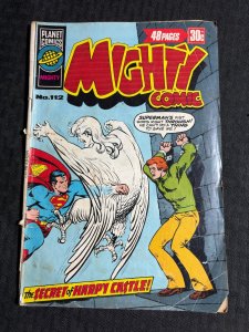 Vintage MIGHTY COMIC Planet Comics #112 GD 2.0 Superman & Jimmy Olsen AUSTRALIAN
