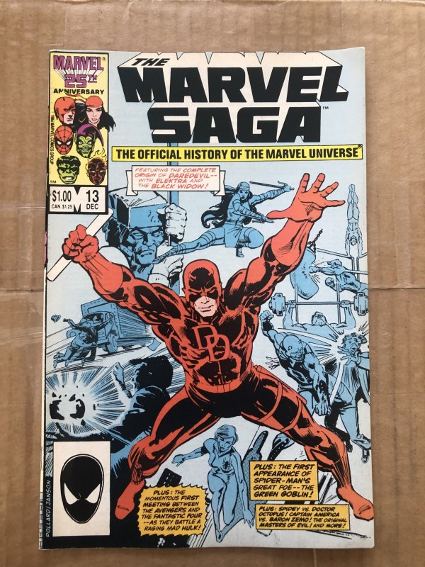 The Marvel Saga The Official History of the Marvel Universe #13 Direct Editio...