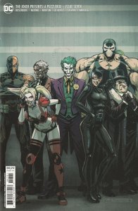 The Joker Presents: A Puzzle Box # 7 Variant Cover  VF/NM DC 2021 [V6]