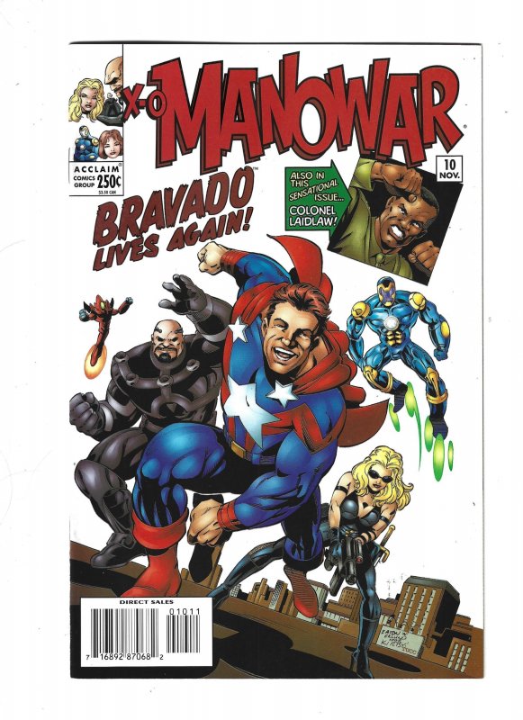 X-O Manowar #10 through 16 (1997)