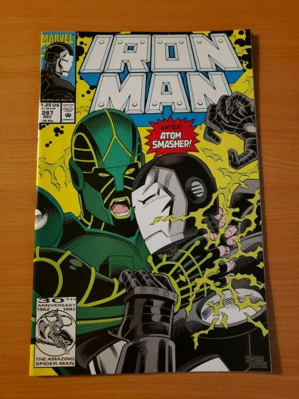 Iron Man #287 Direct Market Edition ~ NEAR MINT NM ~ 1992 Marvel Comics