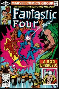 Fantastic Four #225, 8.0 or Better - Thor and Odin Appearance