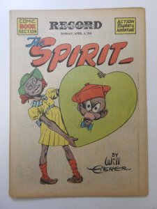 The Spirit #45 (1941) A Chicago Sun Supplement Insert!