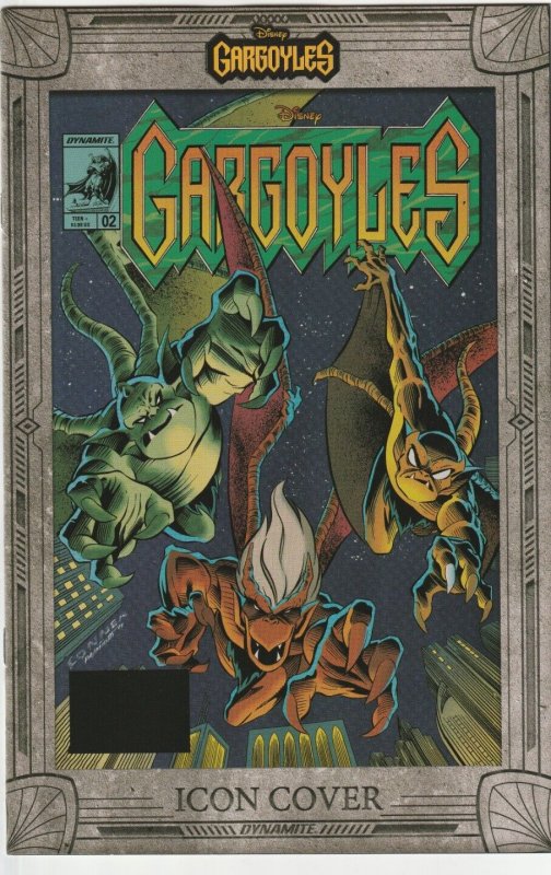Gargoyles # 2 Variant 1:10 Cover H NM Dynamite [G3]