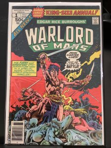 John Carter Warlord of Mars Annual #1 (1977)
