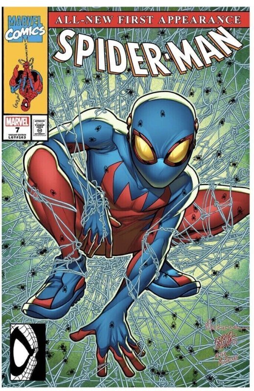 Spider-Man #7 (2023) KEY 1st APP of SPIDER-BOY! RARE VARIANT ~VERY LOW RUN~ GWEN