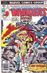 Invaders,The #12 (Jan-77) FN+ Mid-Grade The Human Torch