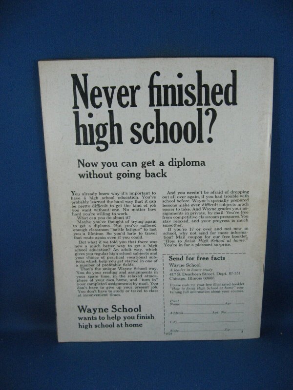 MONSTER MADNESS 3 F MARVEL 1973 STAN LEE