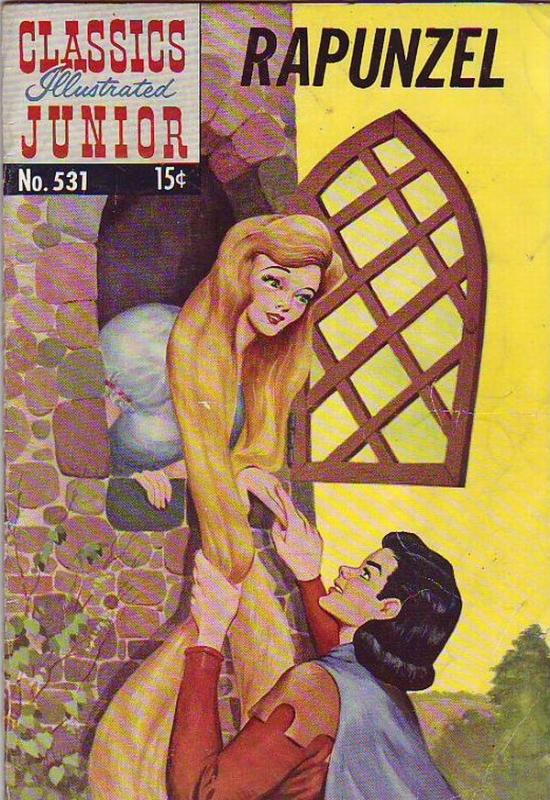 Classics Illustrated Junior #531 (Feb-56) VG+ Affordable-Grade Repunzel