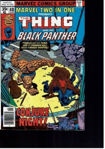 Marvel Two-in-One #40 (1978)