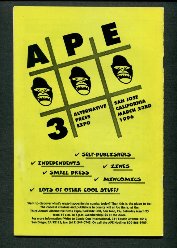 Wolf & Byrd Counselers Macabre #9 (5.5 FN-) Michael Cohen Pin Up /  Nov 1995