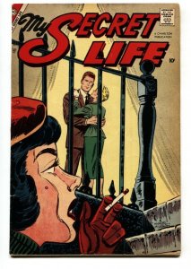 My Secret Life #21 1958- Charlton Romance- Woman smoking cigarette cvr