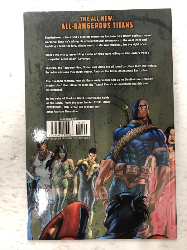 Titans Villains For Hire By Eric Wallace (2011) TPB DC Comics 