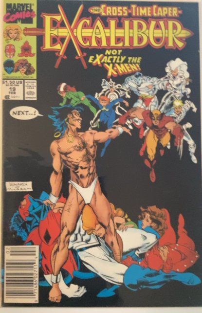 Excalibur #19 Newsstand Edition (1990)